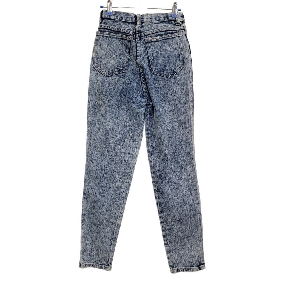 Fly Girl Vintage Stonewash Jeans Authentic 80s Denim - Picture 2 of 13